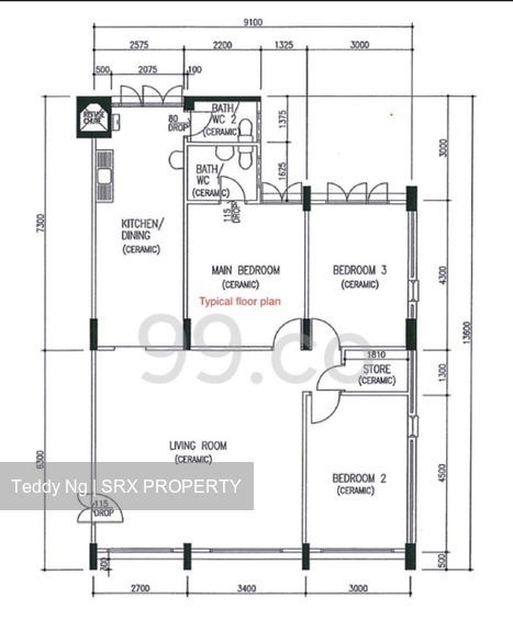 Blk 465 Tampines Street 44 (Tampines), HDB 4 Rooms #478888421